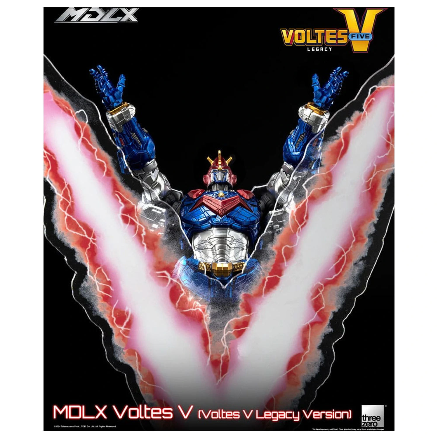Voltes V MDLX Figurina de actiune Cliffjumper (Voltes V Legacy Version) 15 cm poza produsului
