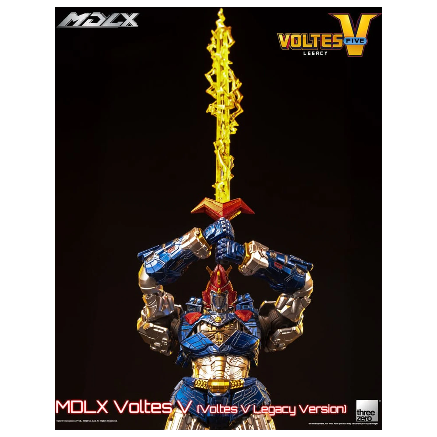 Voltes V MDLX Figurina de actiune Cliffjumper (Voltes V Legacy Version) 15 cm poza produsului