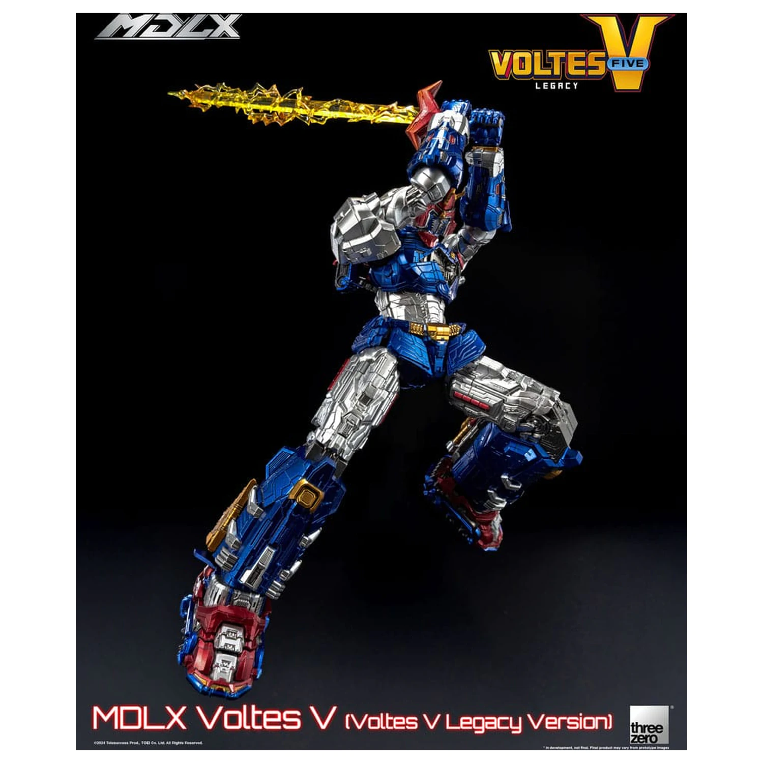 Voltes V MDLX Figurina de actiune Cliffjumper (Voltes V Legacy Version) 15 cm poza produsului