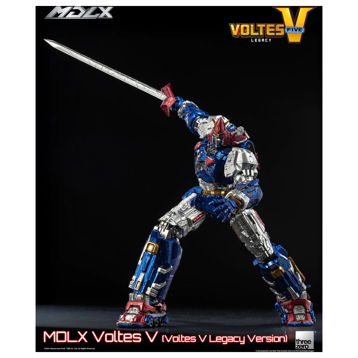 Voltes V MDLX Figurina de actiune Cliffjumper (Voltes V Legacy Version) 15 cm poza produsului