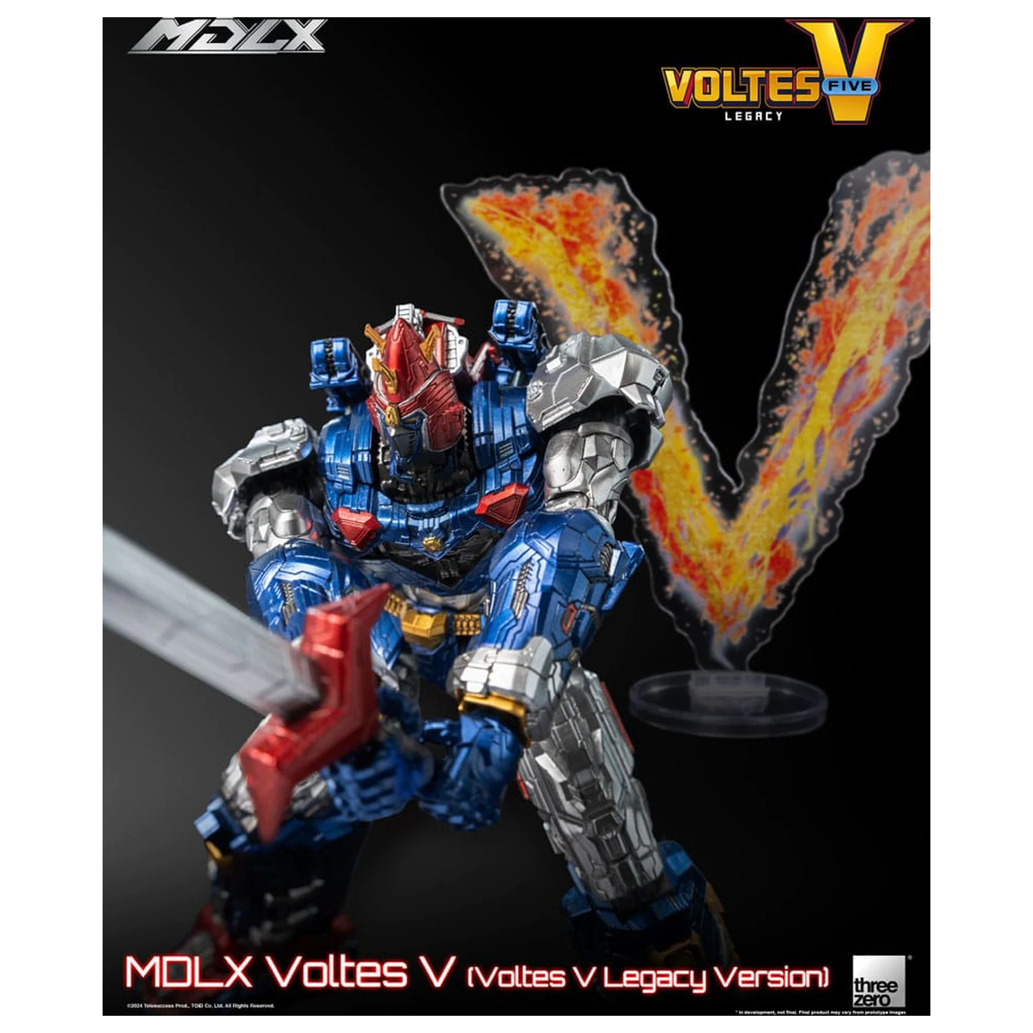 Voltes V MDLX Figurina de actiune Cliffjumper (Voltes V Legacy Version) 15 cm poza produsului