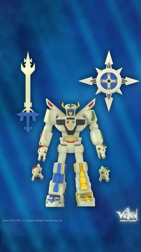 Figurină de acțiune Voltron: Defender of the Universe Ultimates Voltron (Lightning Glow) 18 cm poza produsului