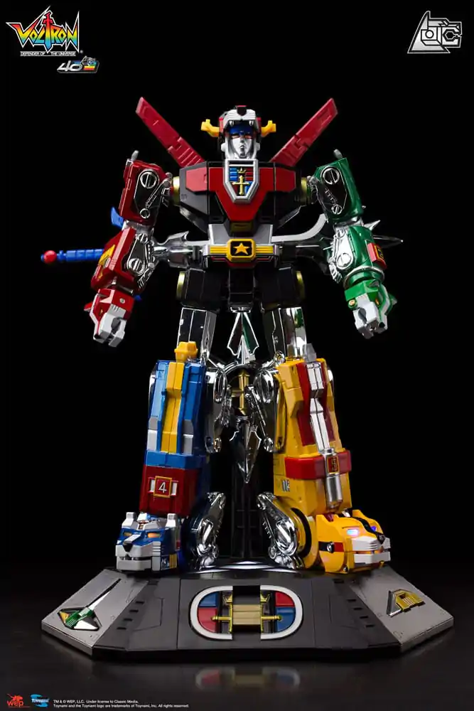 Set Cadou Figurina de Acțiune Voltron Ediție de Colecție Aniversară 40 27 cm poza produsului