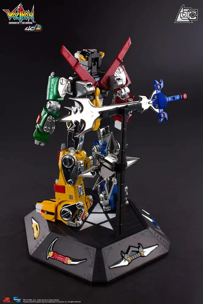 Set Cadou Figurina de Acțiune Voltron Ediție de Colecție Aniversară 40 27 cm poza produsului