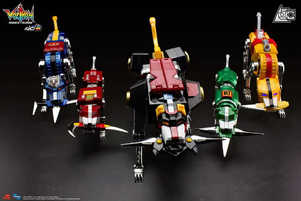 Set Cadou Figurina de Acțiune Voltron Ediție de Colecție Aniversară 40 27 cm poza produsului