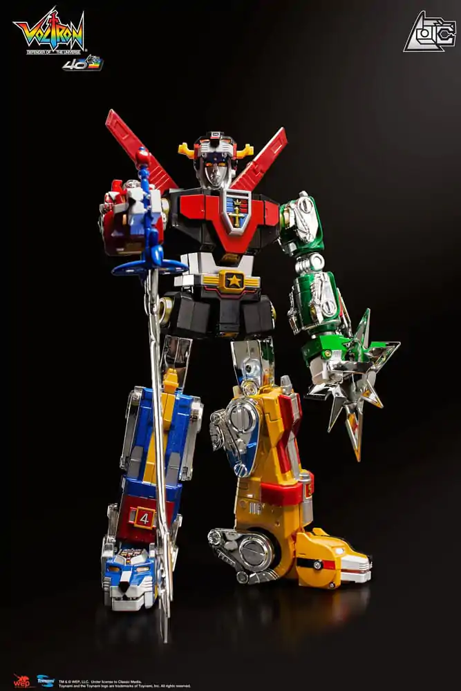 Set Cadou Figurina de Acțiune Voltron Ediție de Colecție Aniversară 40 27 cm poza produsului
