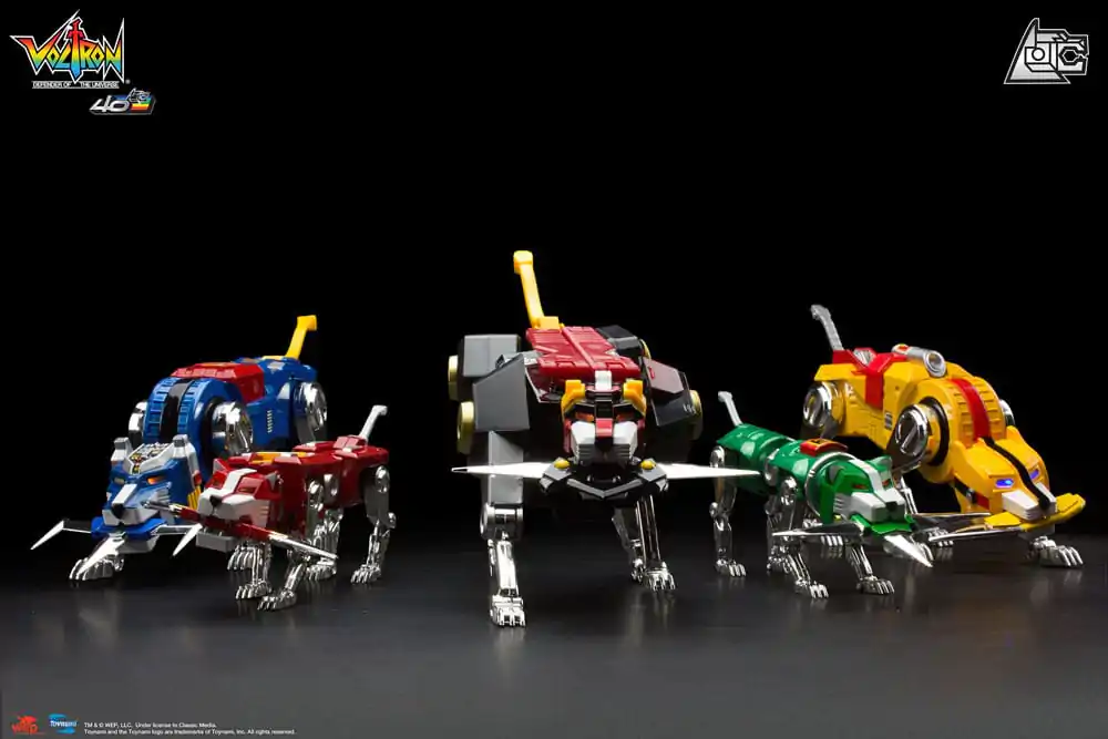 Set Cadou Figurina de Acțiune Voltron Ediție de Colecție Aniversară 40 27 cm poza produsului