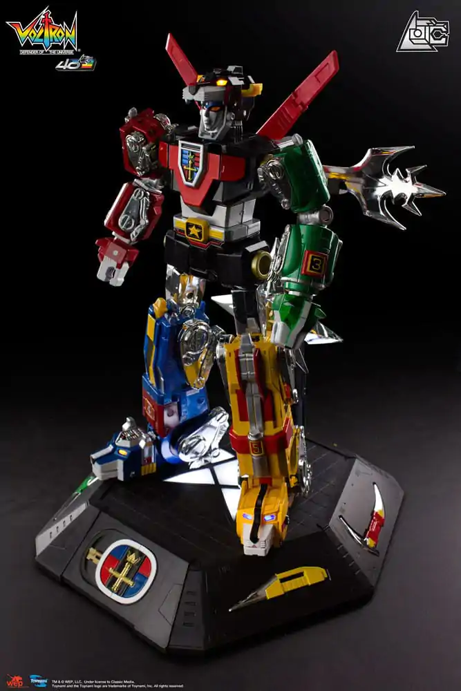 Set Cadou Figurina de Acțiune Voltron Ediție de Colecție Aniversară 40 27 cm poza produsului