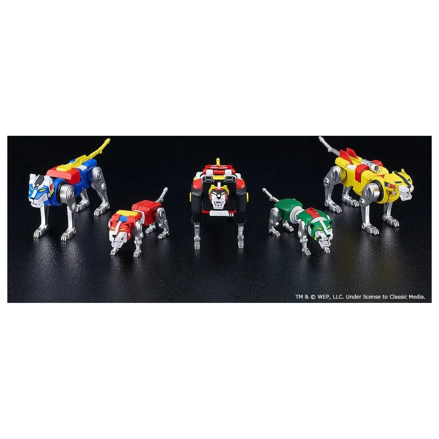 Voltron Moderoid Set Model de Asamblat din Plastic 20 cm poza produsului