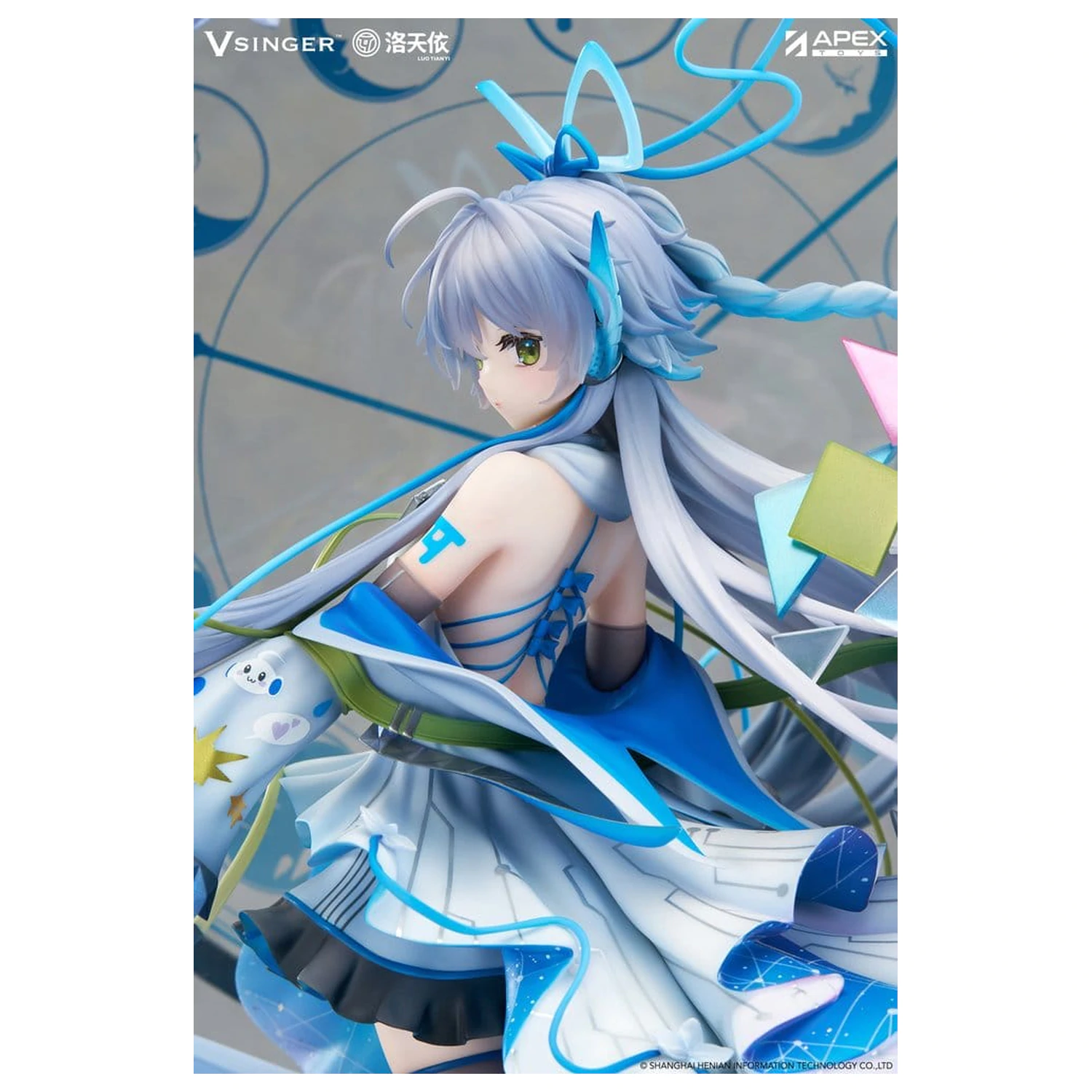 Vsinger statuie PVC 1/7 Luo Tianyi 12th Anniversary Ver. 34 cm poza produsului