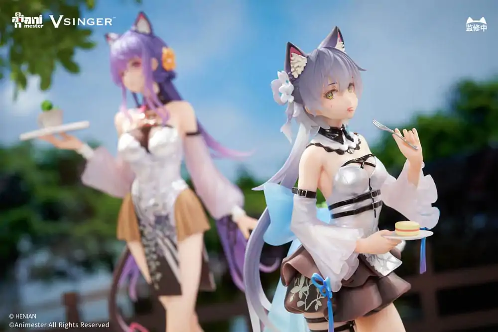 VSinger Luo Tianyi & Mo Qingxian Statuie 1/7 pachet 2 bucati Luo Tianyi & Mo Qingxian Tea Time Melody Ver. poza produsului