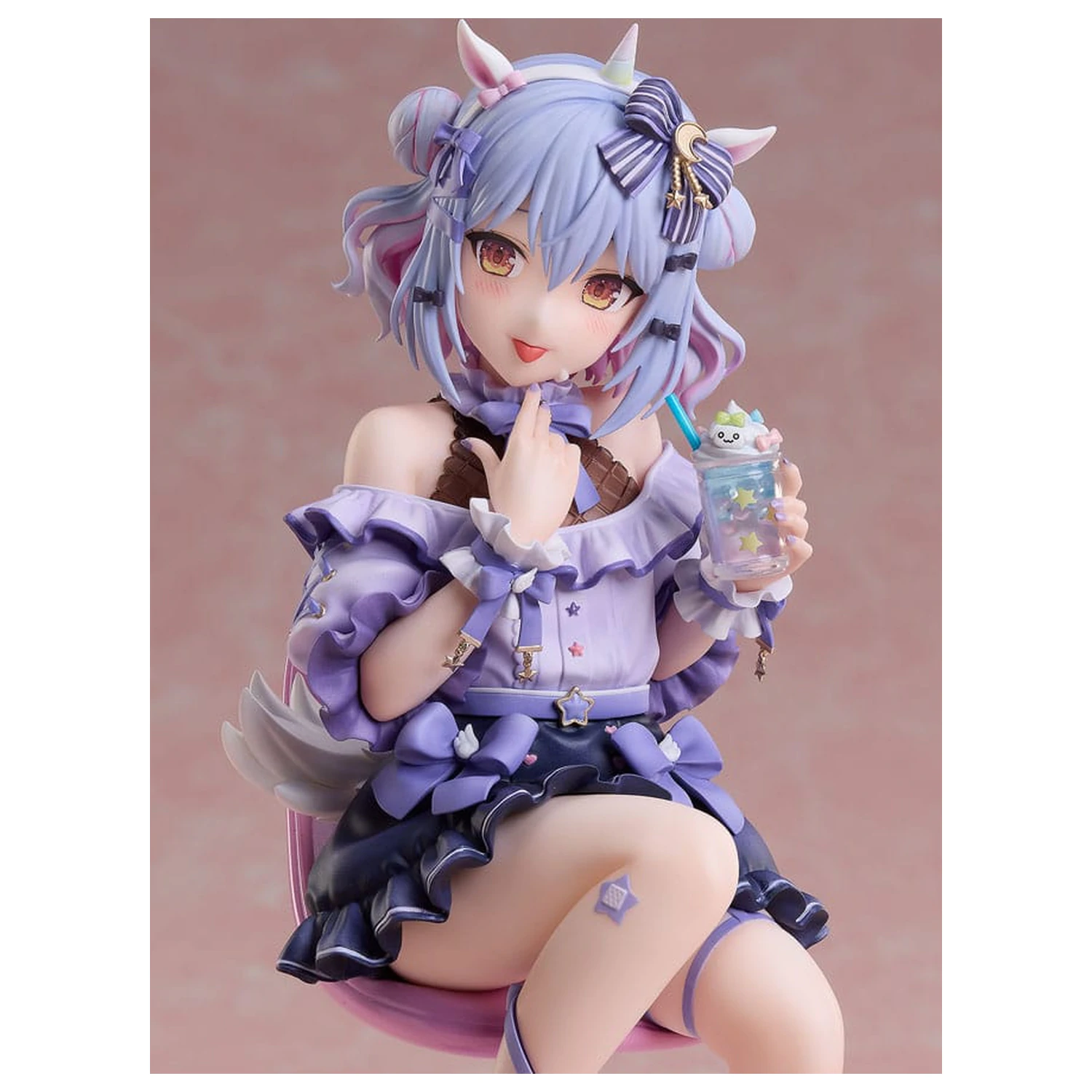 VTuber PVC Statuie 1/7 NoriPro Inuyama Tamaki Unicorn Outfit Jirai Style Ver. 21 cm poza produsului