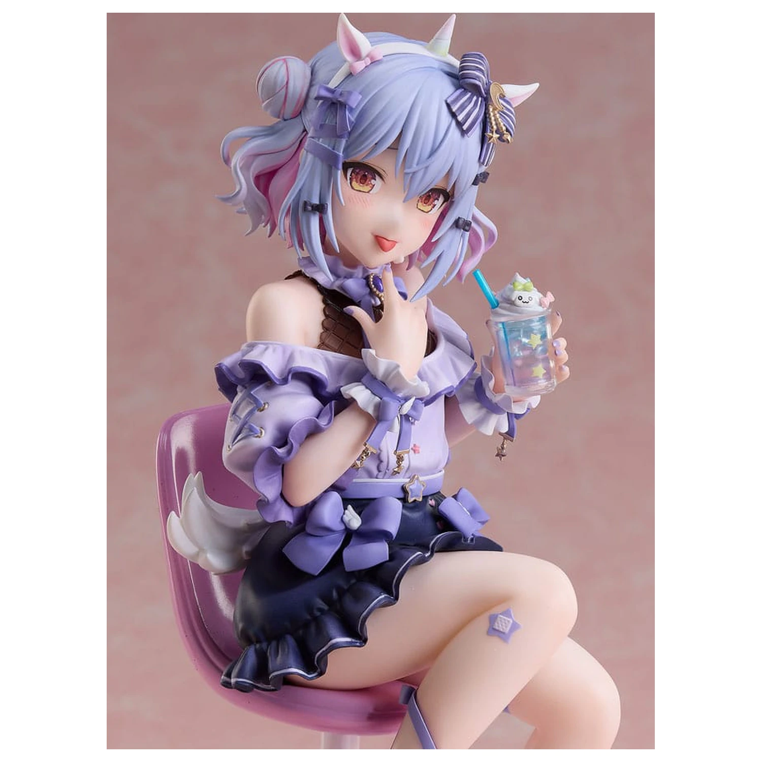 VTuber PVC Statuie 1/7 NoriPro Inuyama Tamaki Unicorn Outfit Jirai Style Ver. 21 cm poza produsului