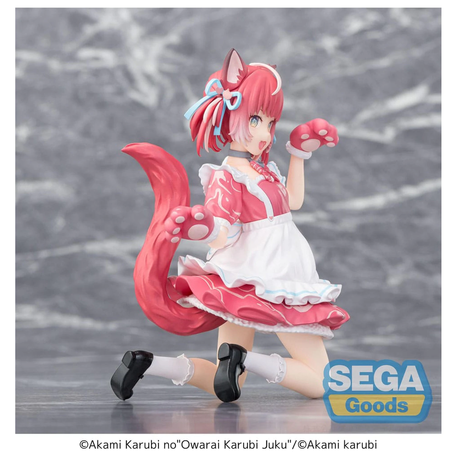 Statua PVC Akami Karubi 14 cm VTuber PM Perching poza produsului