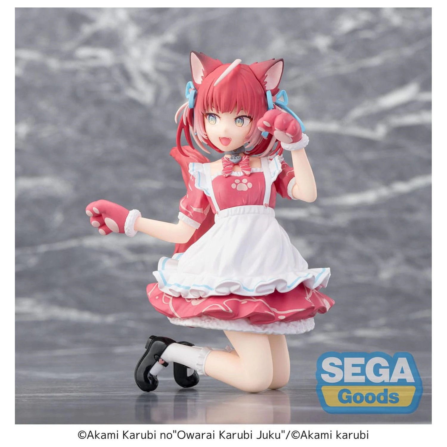 Statua PVC Akami Karubi 14 cm VTuber PM Perching poza produsului