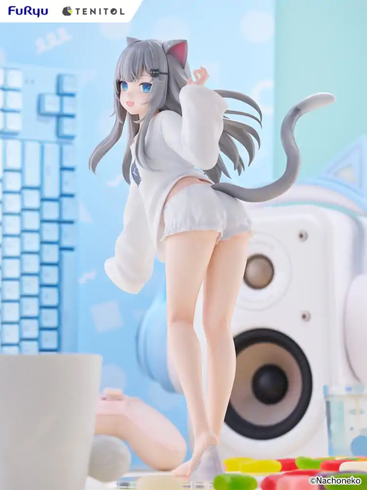 VTuber Tenitol Statuie înaltă PVC Nachoneko 30 cm poza produsului