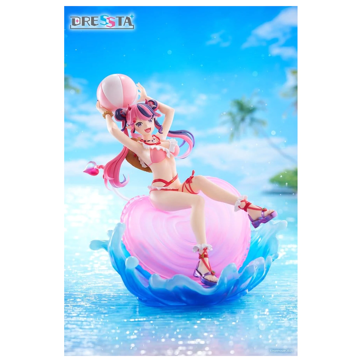 VTuber Dressta Statuie PVC Ironmouse 20 cm poza produsului
