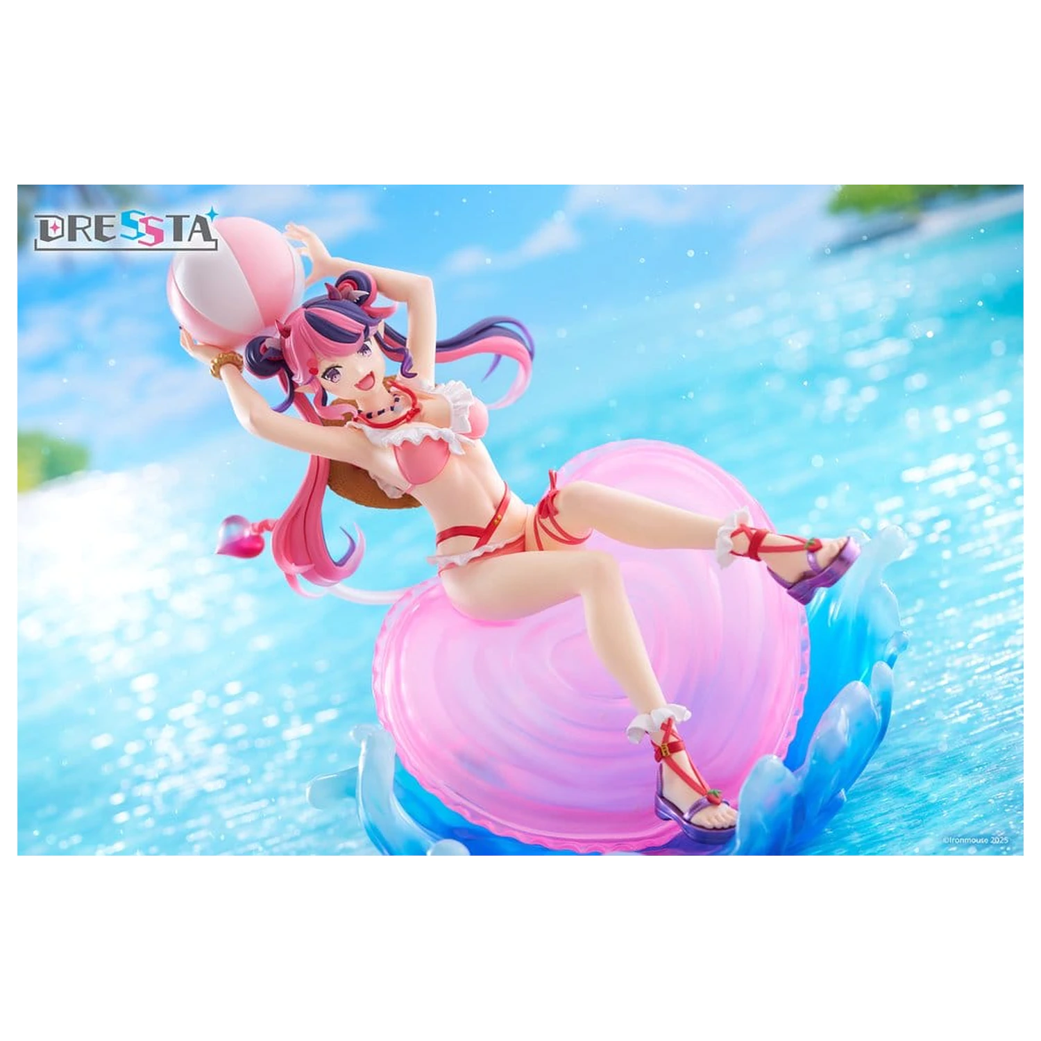 VTuber Dressta Statuie PVC Ironmouse 20 cm poza produsului