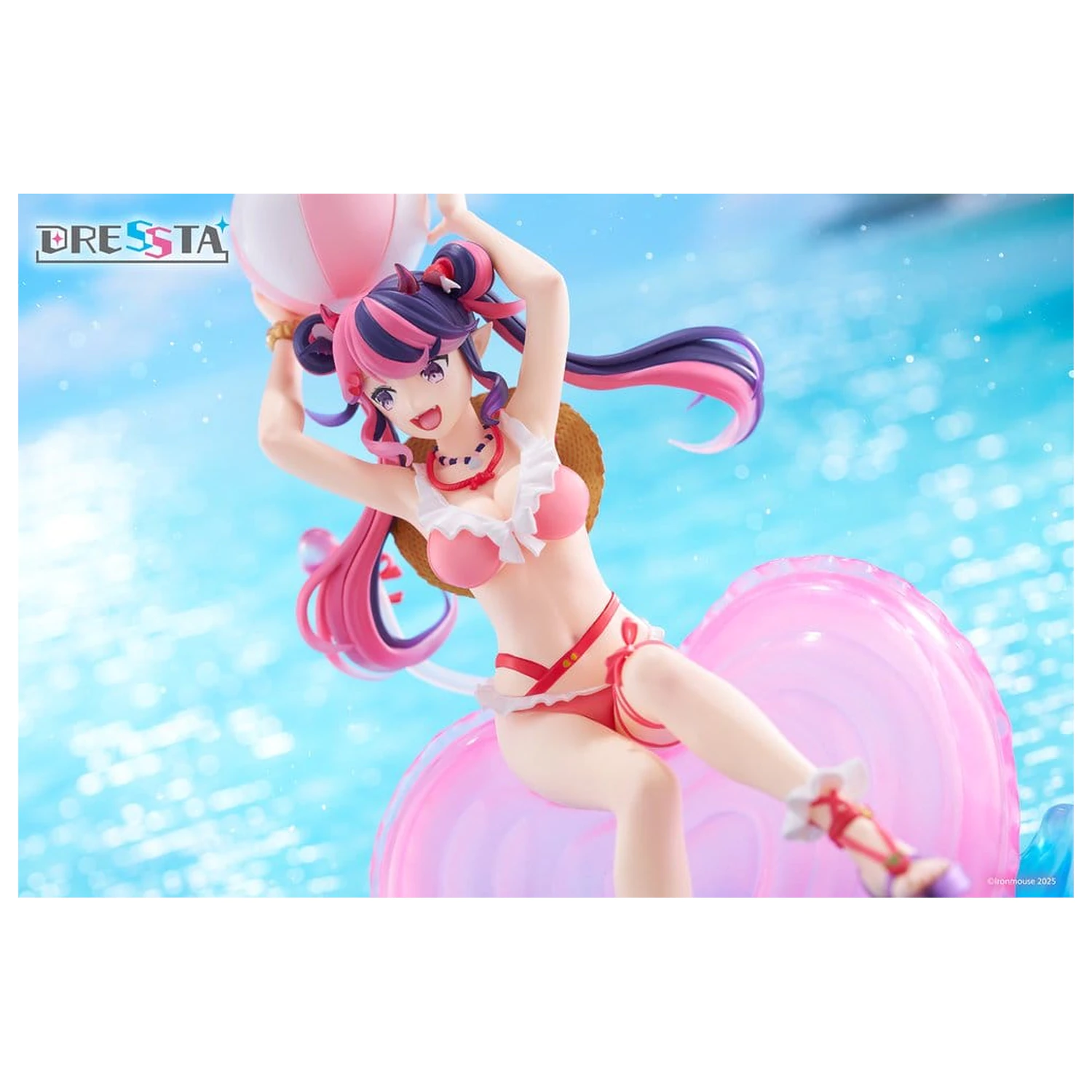 VTuber Dressta Statuie PVC Ironmouse 20 cm poza produsului