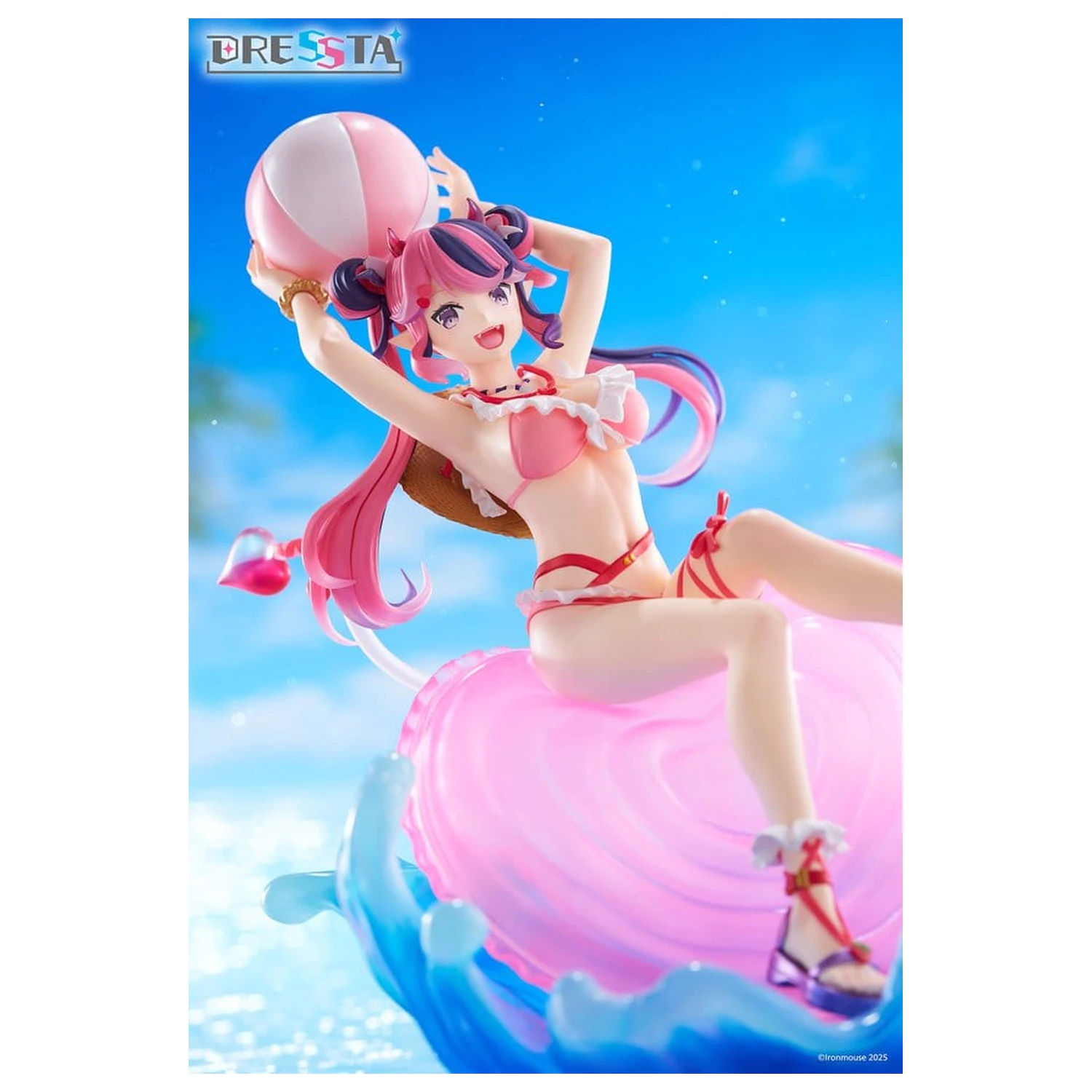 VTuber Dressta Statuie PVC Ironmouse 20 cm poza produsului