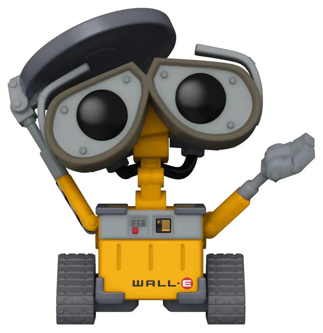 Wall-E POP! Movies Figurina Vinyl Wall-E with Hubcap Exclusive 9 cm poza produsului