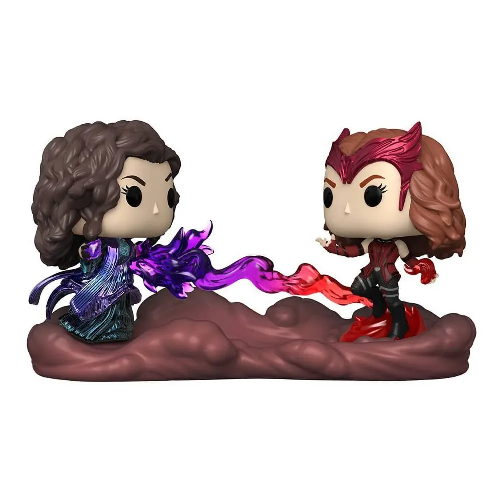 Wanda Vision POP! Movie Moments Figurine Vinyl 2-Pack Wanda VS Agatha 9 cm poza produsului