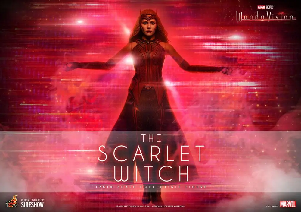 WandaVision Figurina de Acțiune 1/6 The Scarlet Witch 28 cm poza produsului