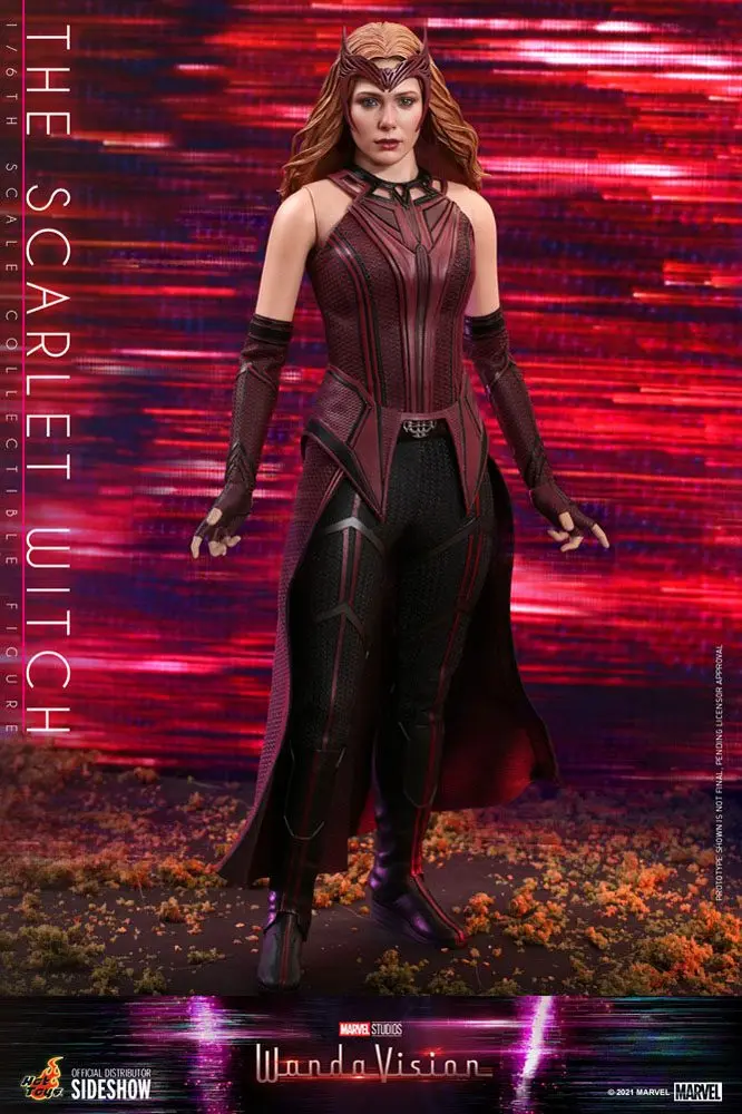 WandaVision Figurina de Acțiune 1/6 The Scarlet Witch 28 cm poza produsului