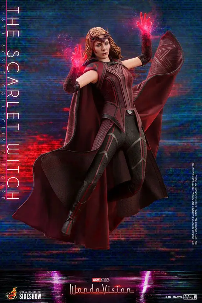 WandaVision Figurina de Acțiune 1/6 The Scarlet Witch 28 cm poza produsului