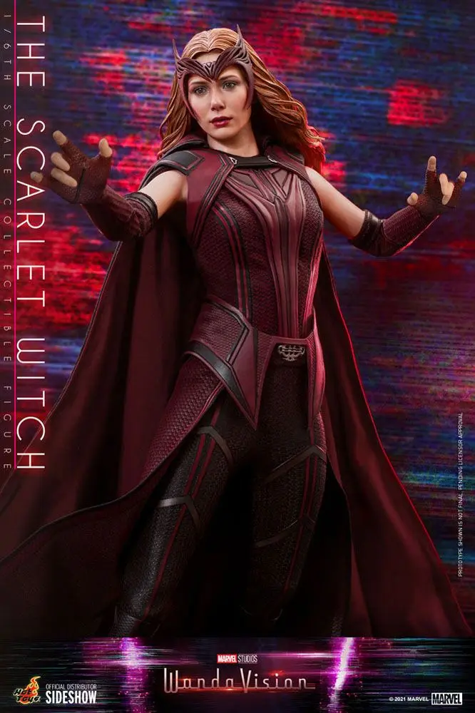 WandaVision Figurina de Acțiune 1/6 The Scarlet Witch 28 cm poza produsului