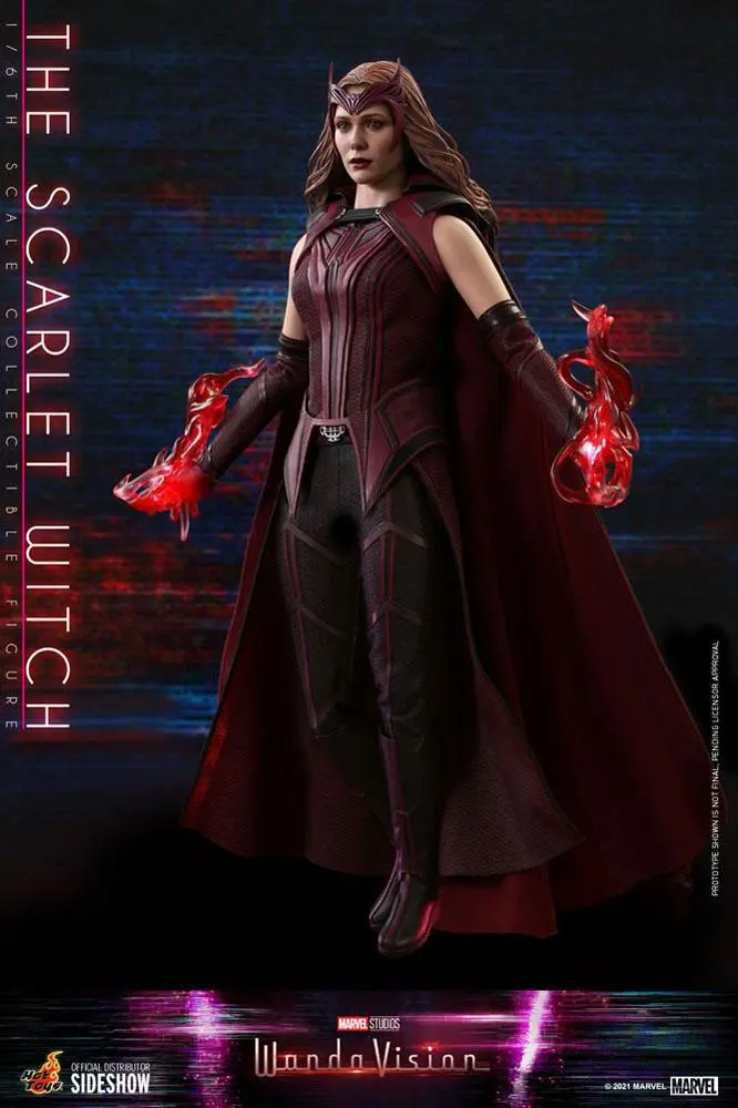 WandaVision Figurina de Acțiune 1/6 The Scarlet Witch 28 cm poza produsului