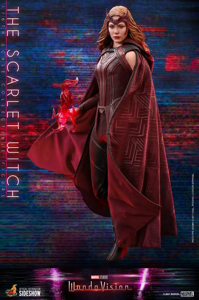 WandaVision Figurina de Acțiune 1/6 The Scarlet Witch 28 cm poza produsului