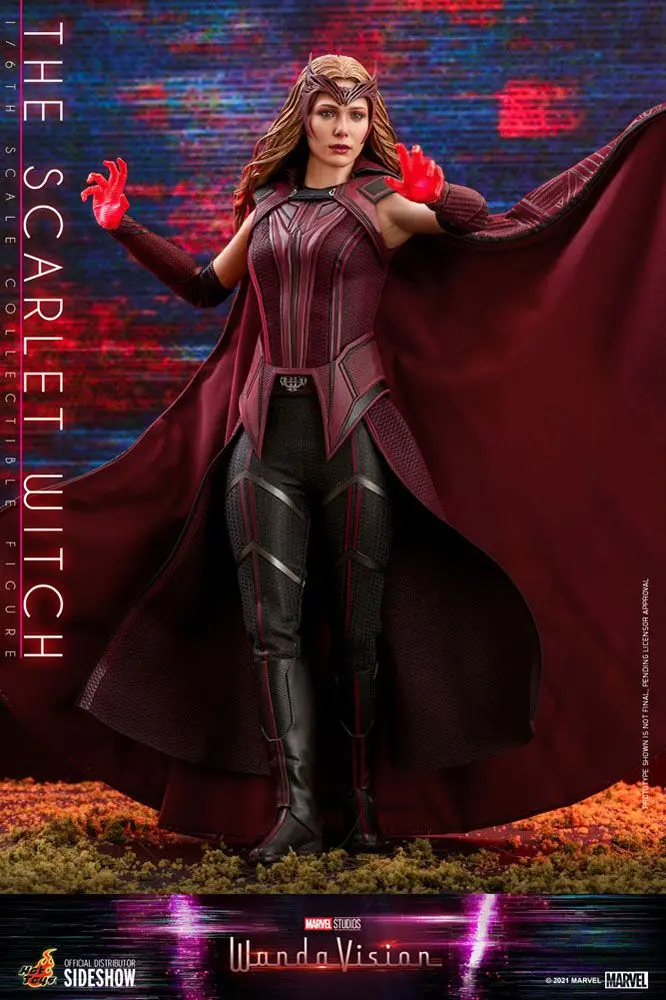 WandaVision Figurina de Acțiune 1/6 The Scarlet Witch 28 cm poza produsului