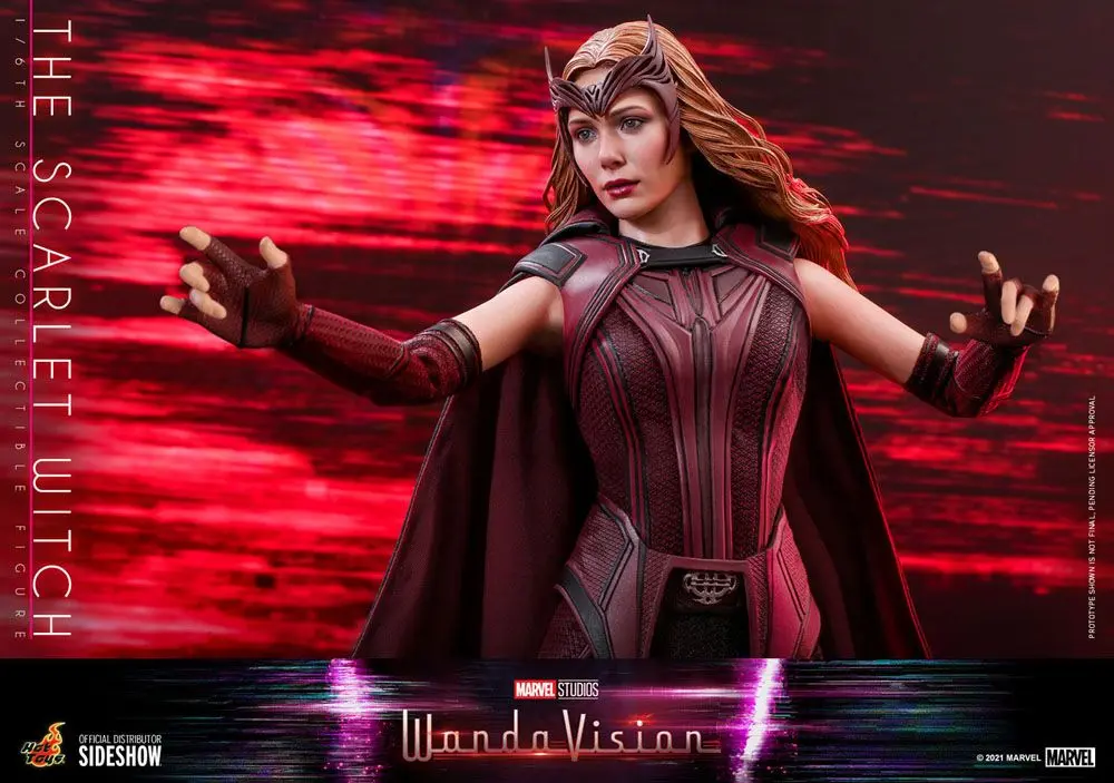 WandaVision Figurina de Acțiune 1/6 The Scarlet Witch 28 cm poza produsului