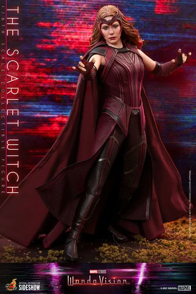 WandaVision Figurina de Acțiune 1/6 The Scarlet Witch 28 cm poza produsului