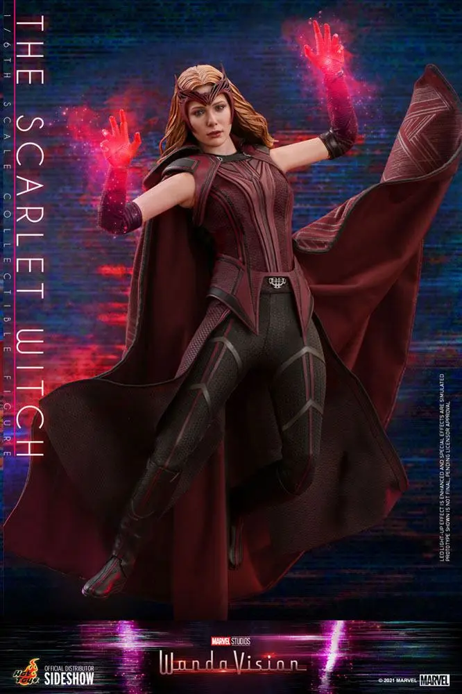 WandaVision Figurina de Acțiune 1/6 The Scarlet Witch 28 cm poza produsului