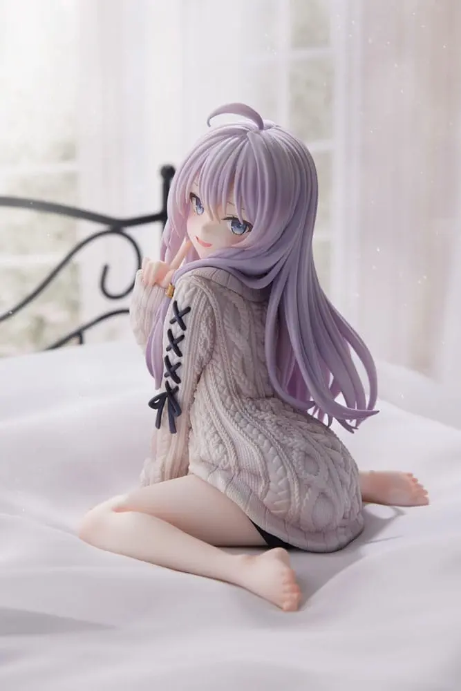 Statuie PVC Wandering Witch: The Journey of Elaina 1/7 Elaina Knit One-piece Dress Ver. 15 cm poza produsului