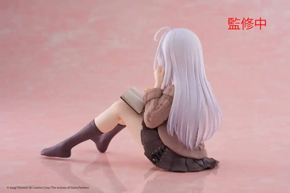 Wandering Witch: The Journey of Elaina Statuie PVC Figurina Desktop Drăguță Elaina Haine Casual Ver. 13 cm poza produsului