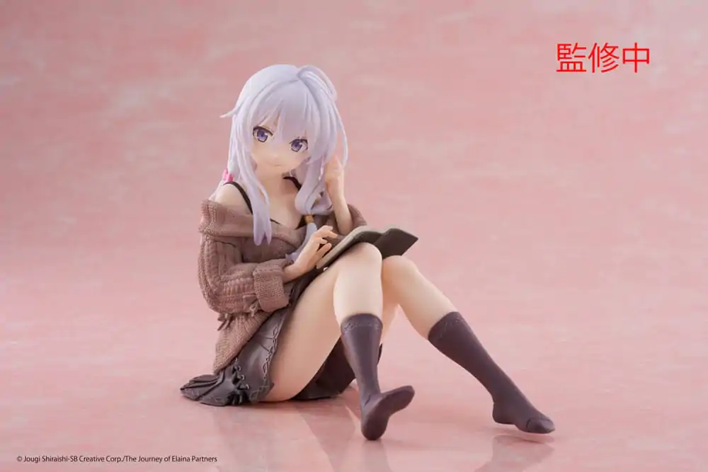 Wandering Witch: The Journey of Elaina Statuie PVC Figurina Desktop Drăguță Elaina Haine Casual Ver. 13 cm poza produsului