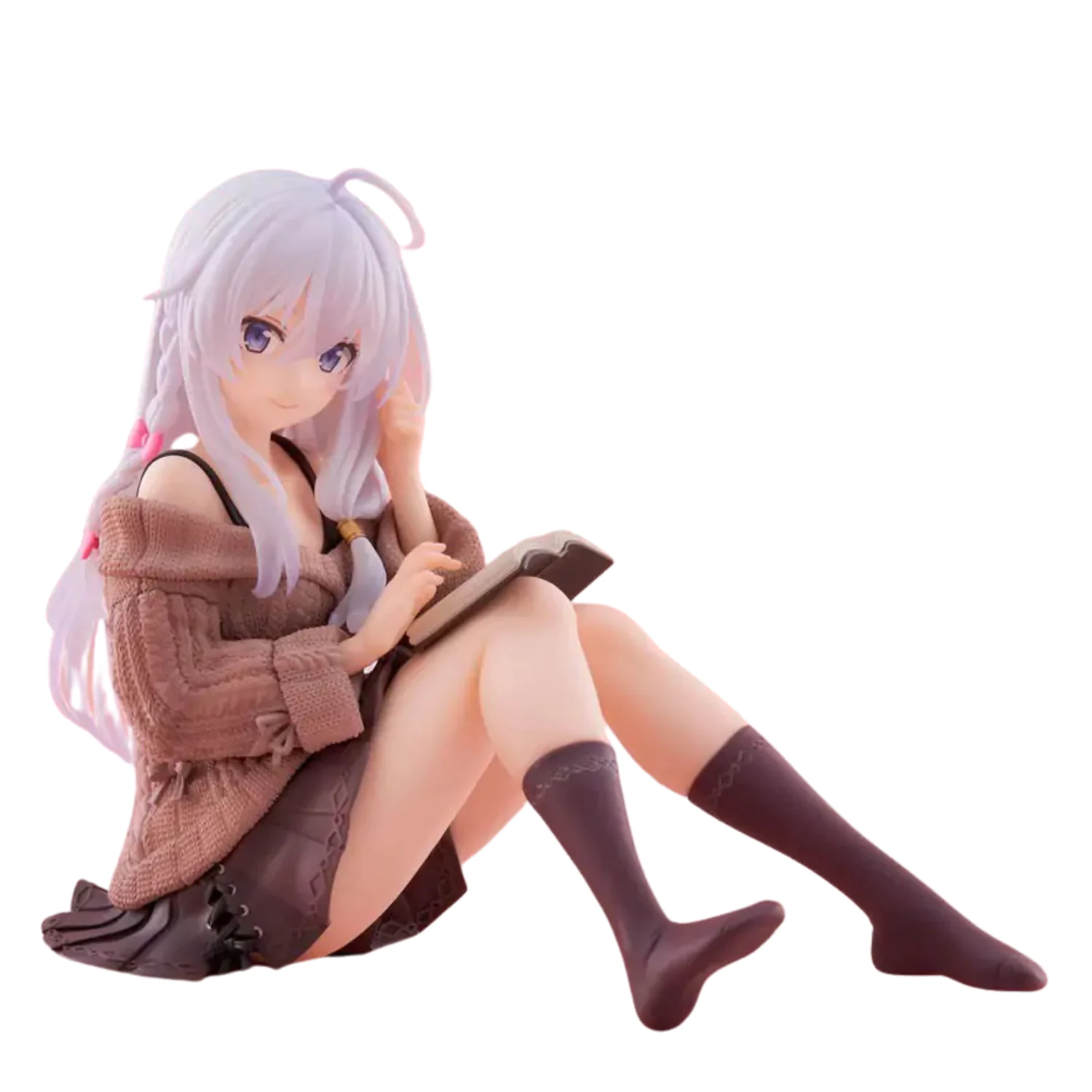 Wandering Witch: The Journey of Elaina Statuie PVC Figurina Desktop Drăguță Elaina Haine Casual Ver. 13 cm poza produsului