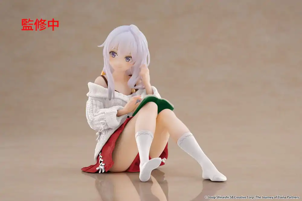 Wandering Witch: The Journey of Elaina Statueta PVC Figurina desktop draguta Elaina Casual Clothes Ver. Renewal 13 cm poza produsului