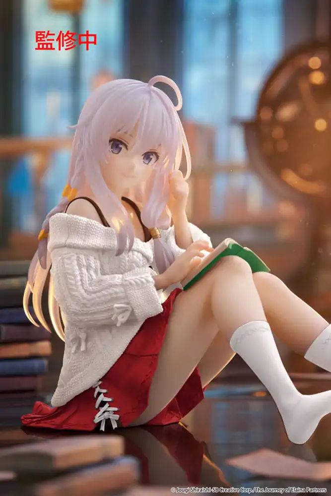 Wandering Witch: The Journey of Elaina Statueta PVC Figurina desktop draguta Elaina Casual Clothes Ver. Renewal 13 cm poza produsului
