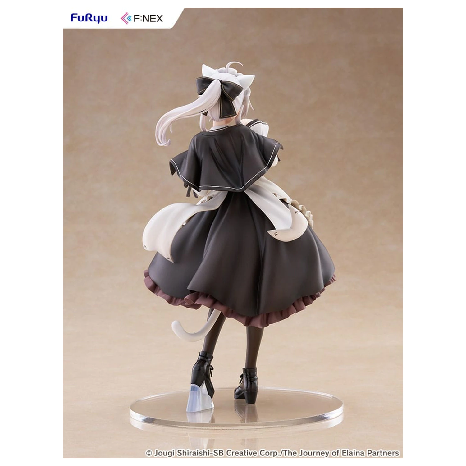 Wandering Witch: The Journey of Elaina F:NEX statuie din PVC 1/7 Elaina Maid costume with cat ears Ver. 24 cm poza produsului