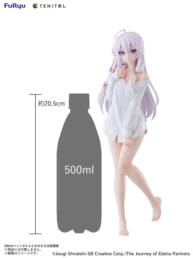 Statuie PVC Wandering Witch: The Journey of Elaina Tenitol Tall Elaina Shirt Ver. 30 cm poza produsului