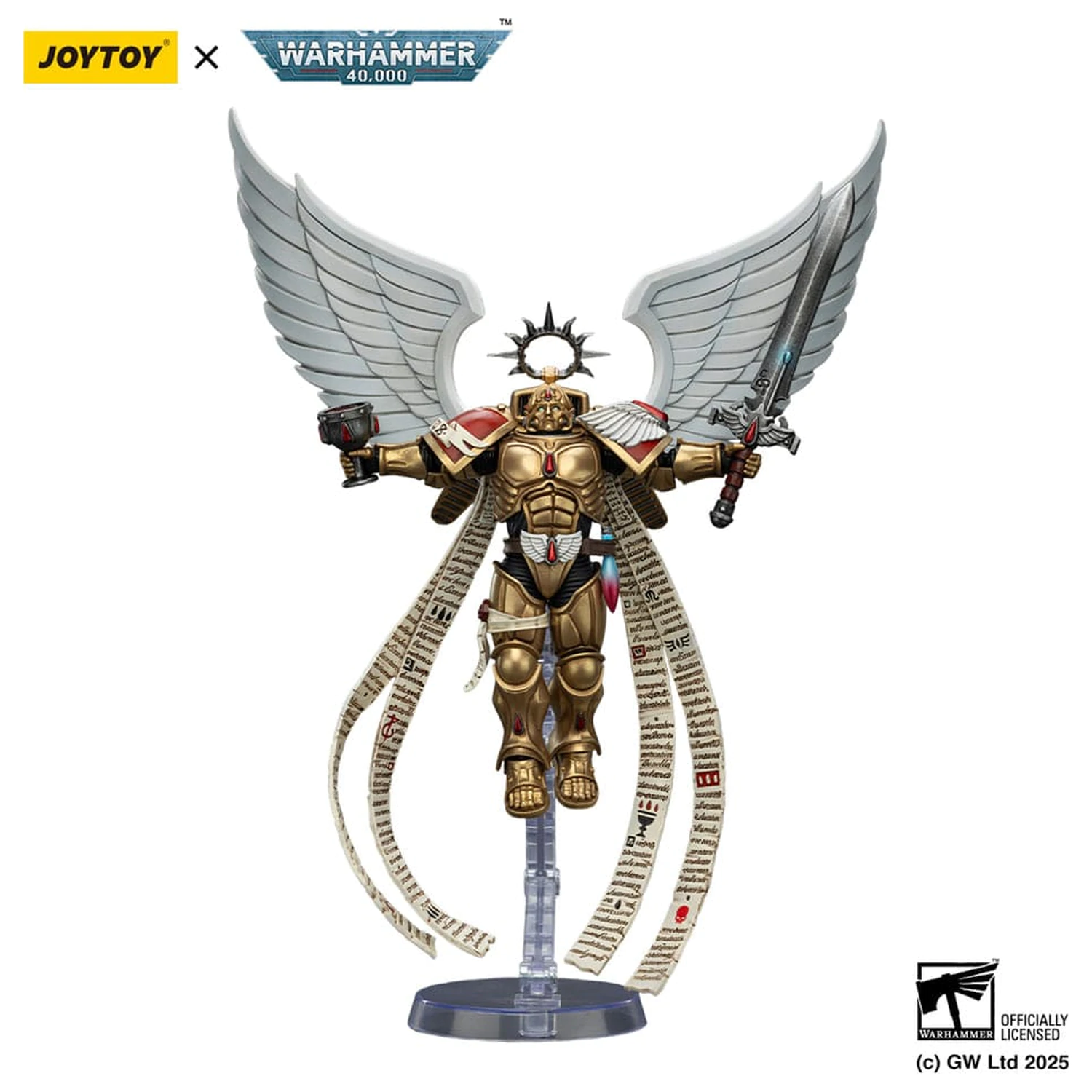 Warhammer 40,000 Figurina de actiune 1/18 Blood Angels The Sanguinor cu Encarmine Broadsword 12 cm poza produsului