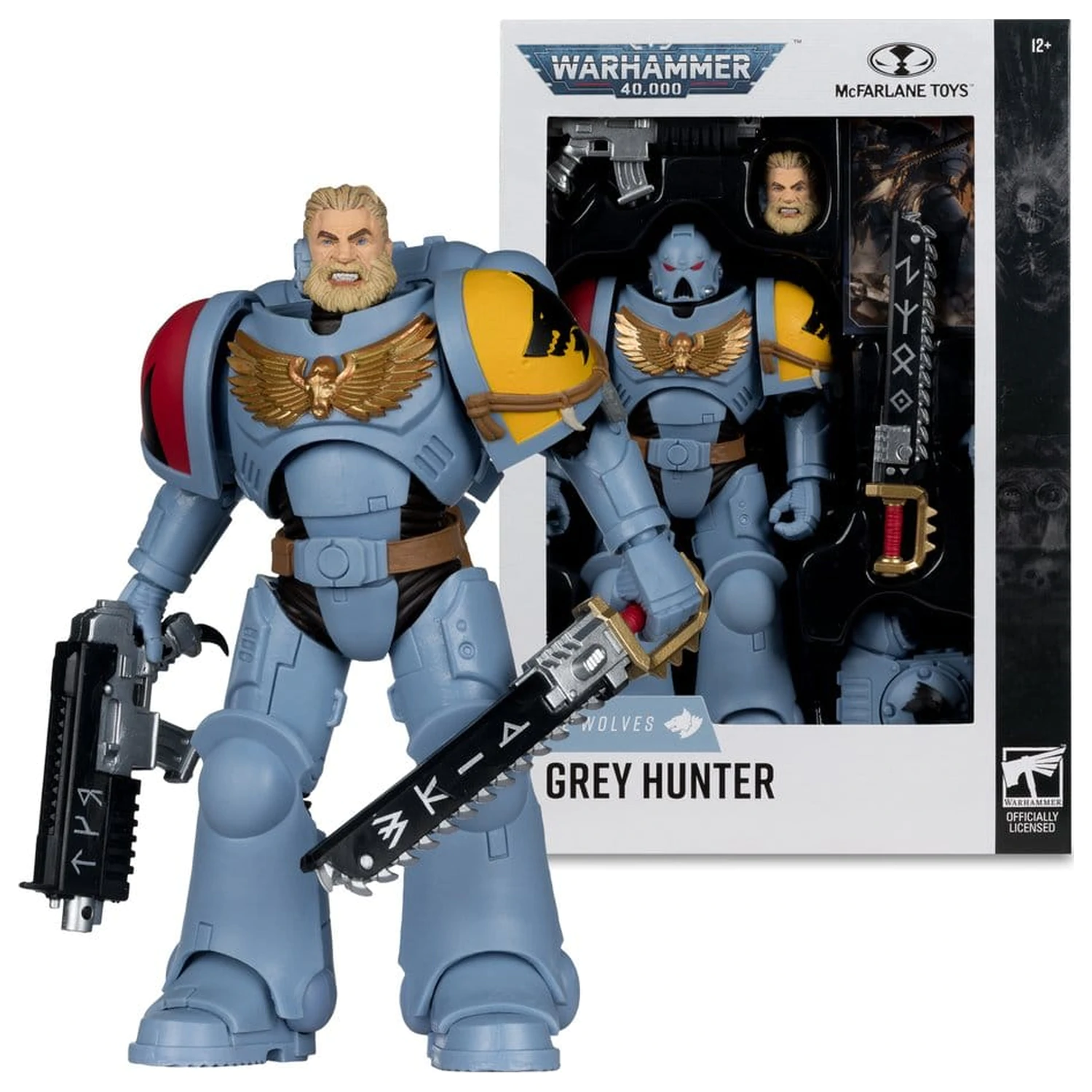 Warhammer 40,000 Figurina de actiune Grey Hunter (Space Wolves) 18 cm poza produsului