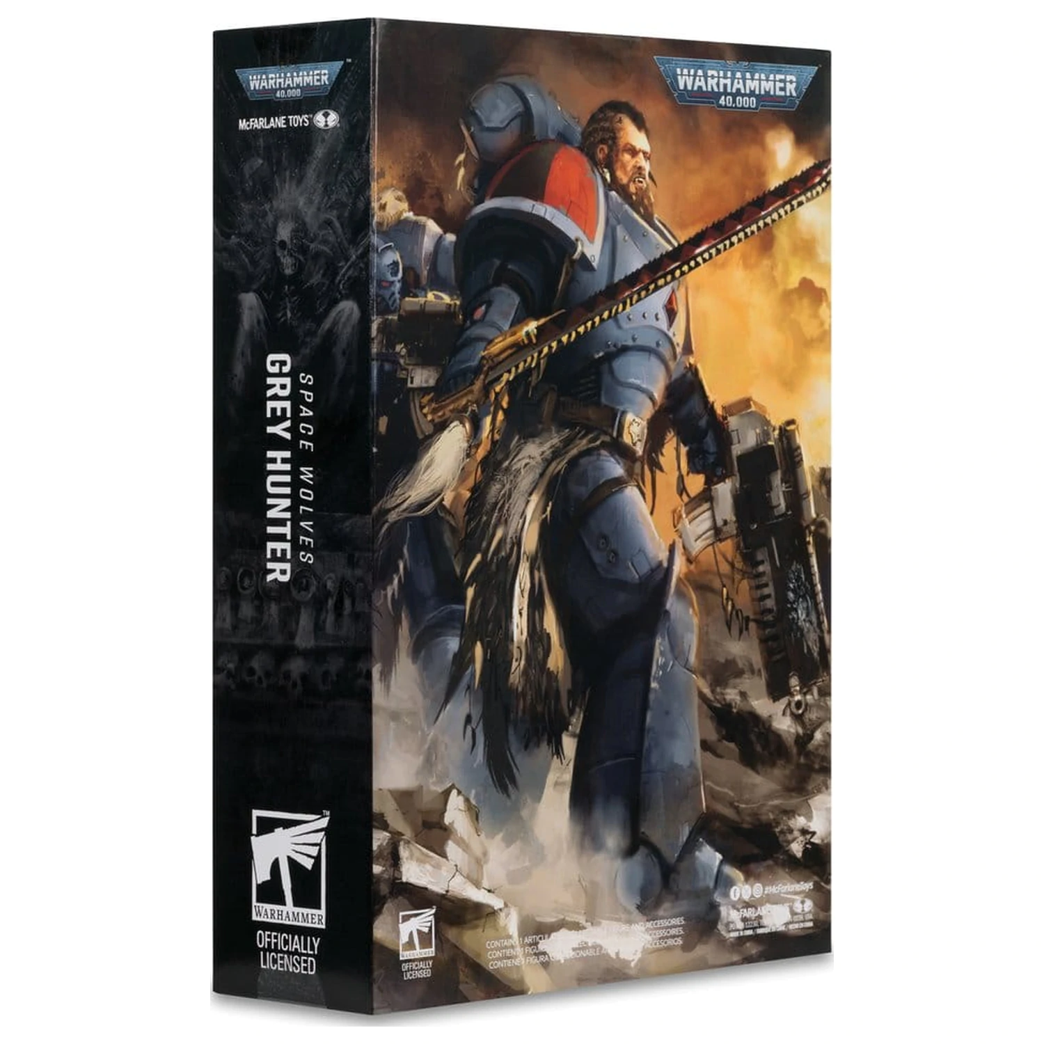 Warhammer 40,000 Figurina de actiune Grey Hunter (Space Wolves) 18 cm poza produsului