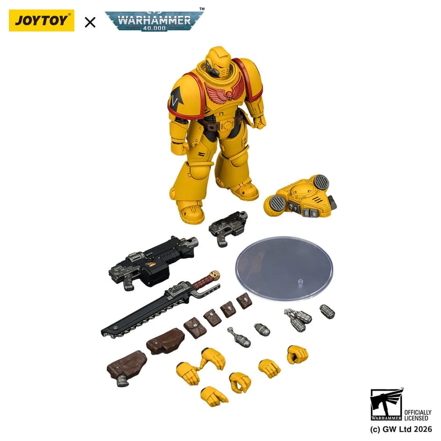 Warhammer 40,000 Figurina de actiune Imperial Fists Intercessor 12 cm poza produsului