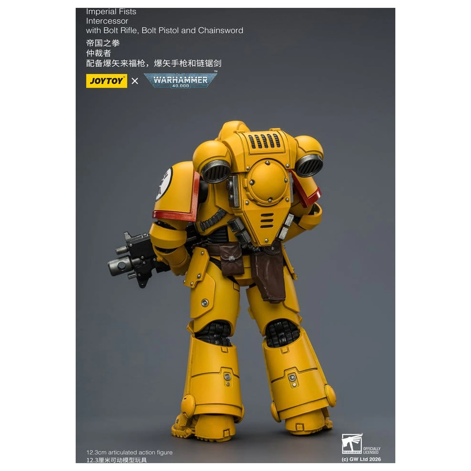 Warhammer 40,000 Figurina de actiune Imperial Fists Intercessor 12 cm poza produsului