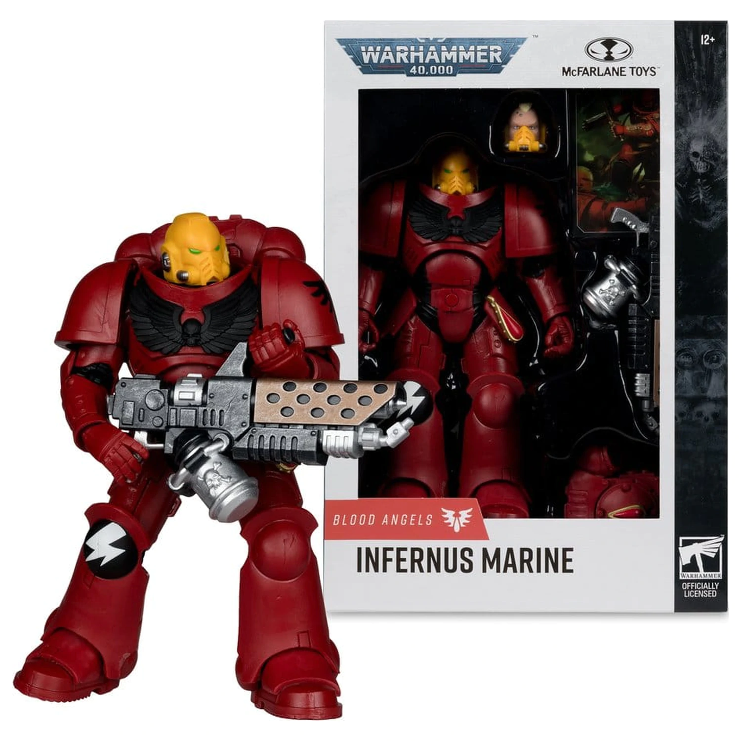 Warhammer 40,000 Figurina de actiune Infernus Marine (Blood Angels) 18 cm poza produsului